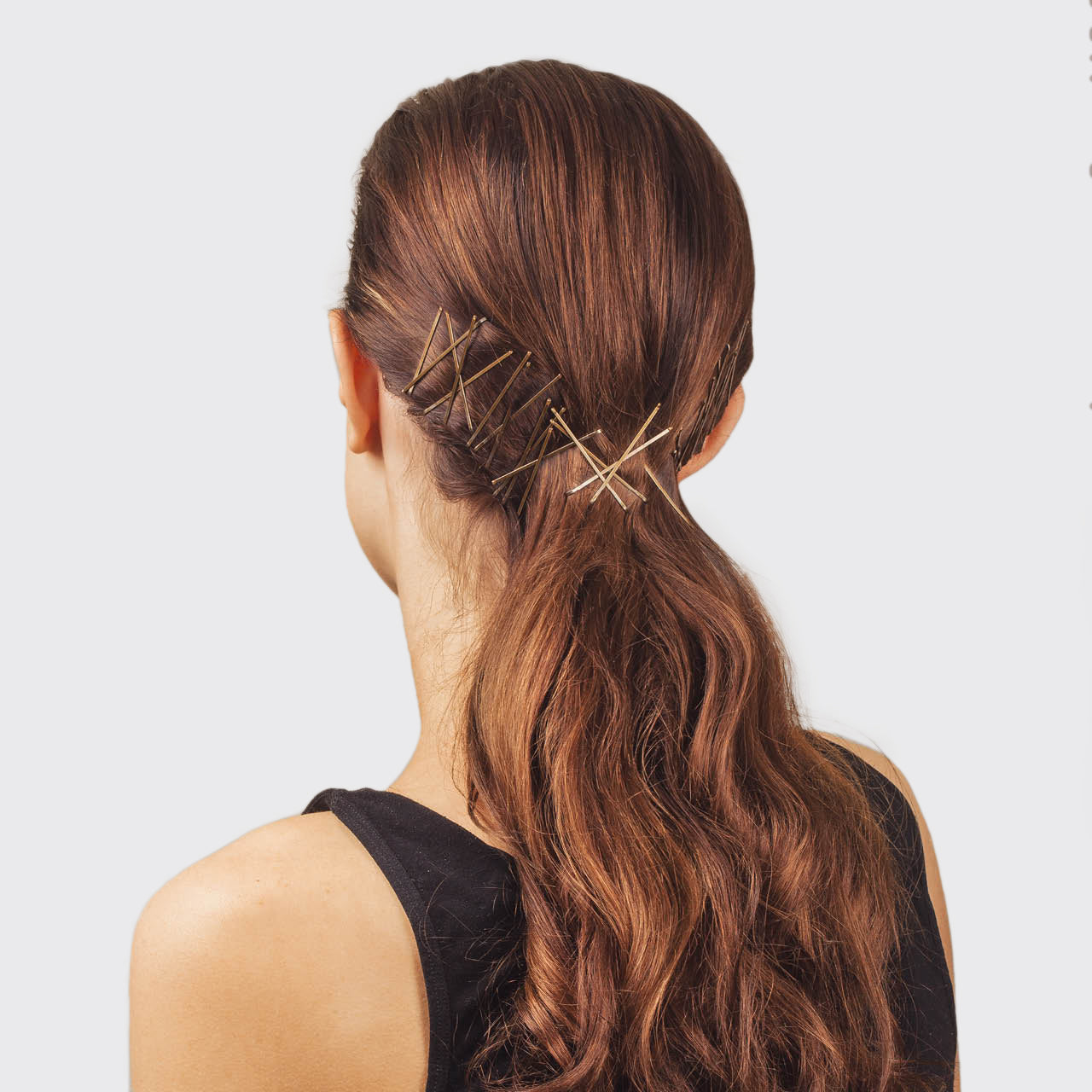 Brown Bobby Pins 45pc Set - Image 4