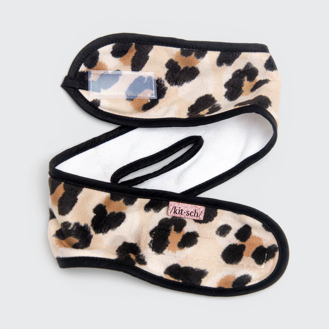 Microfiber Spa Headband - Leopard - Image 2