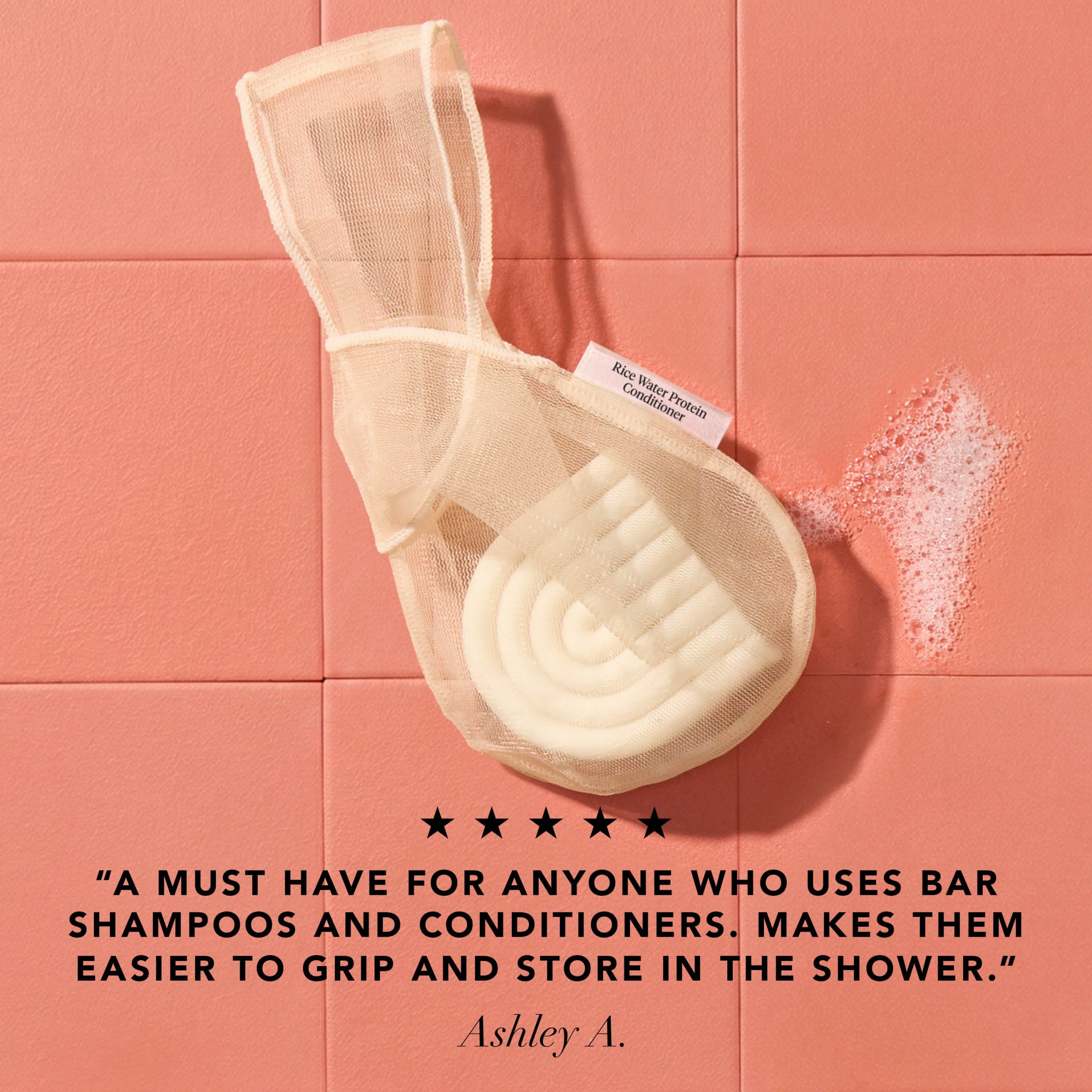 Rice Water Protein Conditioner Bar Saver Bag - Image 2