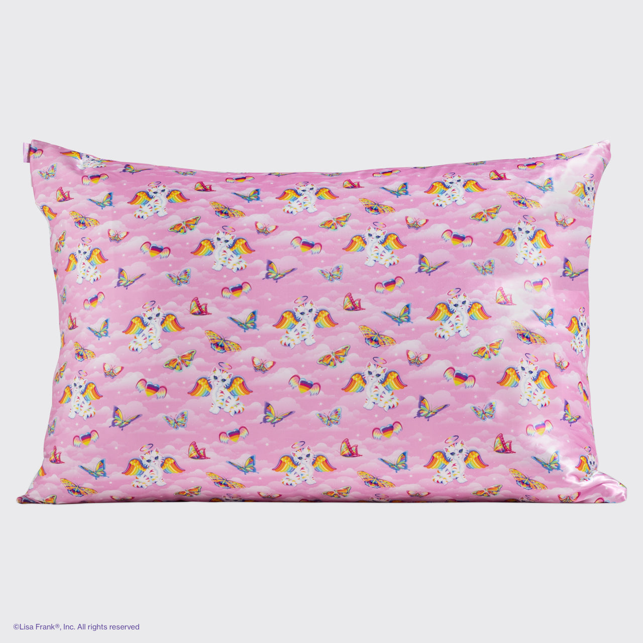 Lisa Frank x Kitsch Satin Pillowcase in Angel Kitty™ 4 Pack - Image 4