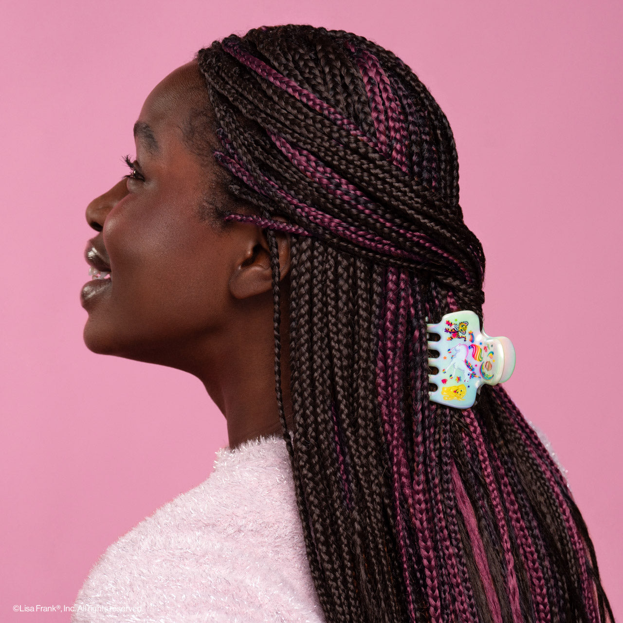 Lisa Frank x Kitsch Cloud Clip in Markie™ - Image 3