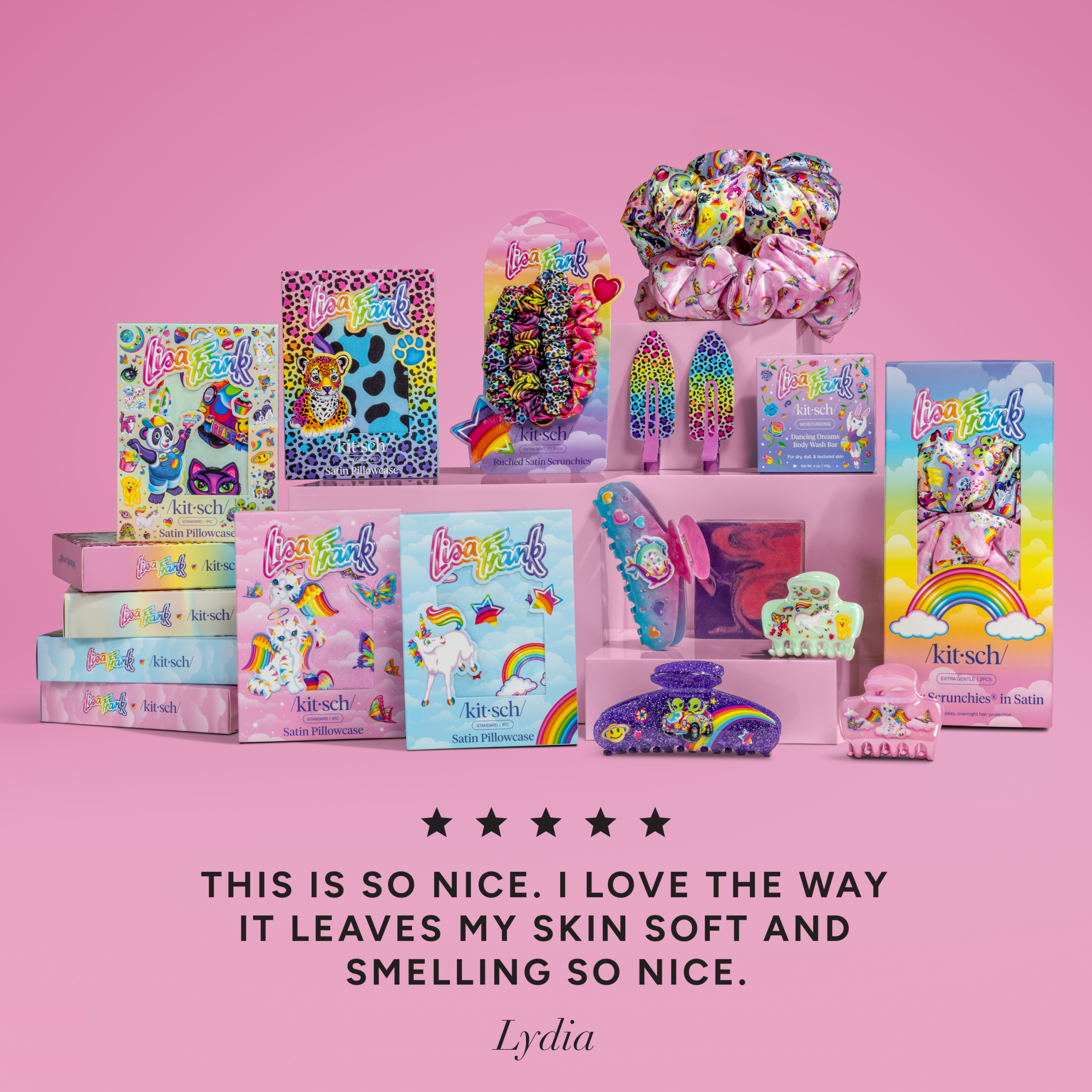 Lisa Frank x Kitsch Dancing Dreams Body Wash Bar - Image 2