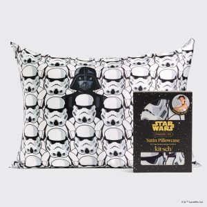 Star Wars™ & Kitsch Satin Pillowcase in Darth Vader & Stormtroopers 4 Pack