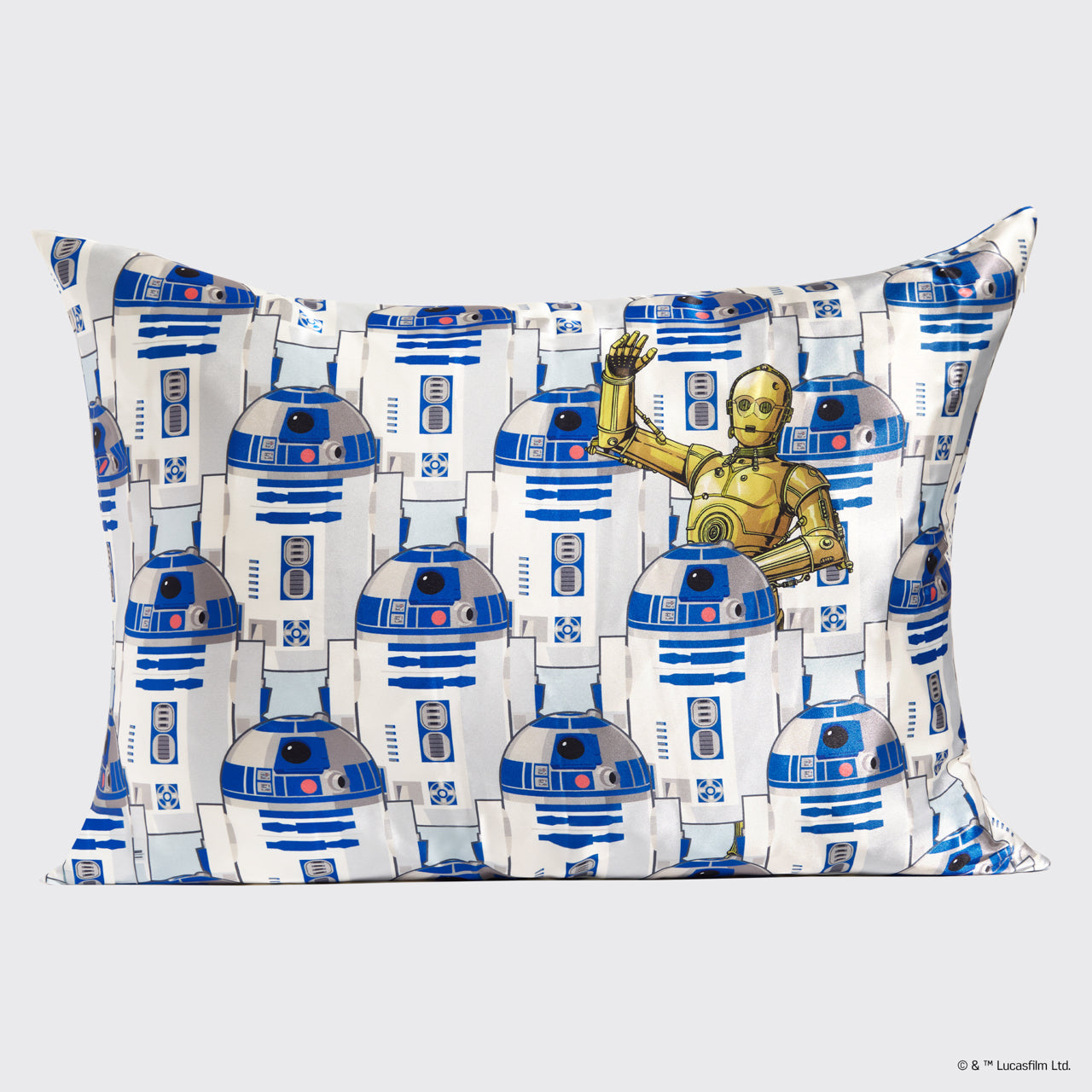 Star Wars™ & Kitsch Satin Pillowcase in R2-D2 & C-3PO 2 Pack - Image 2