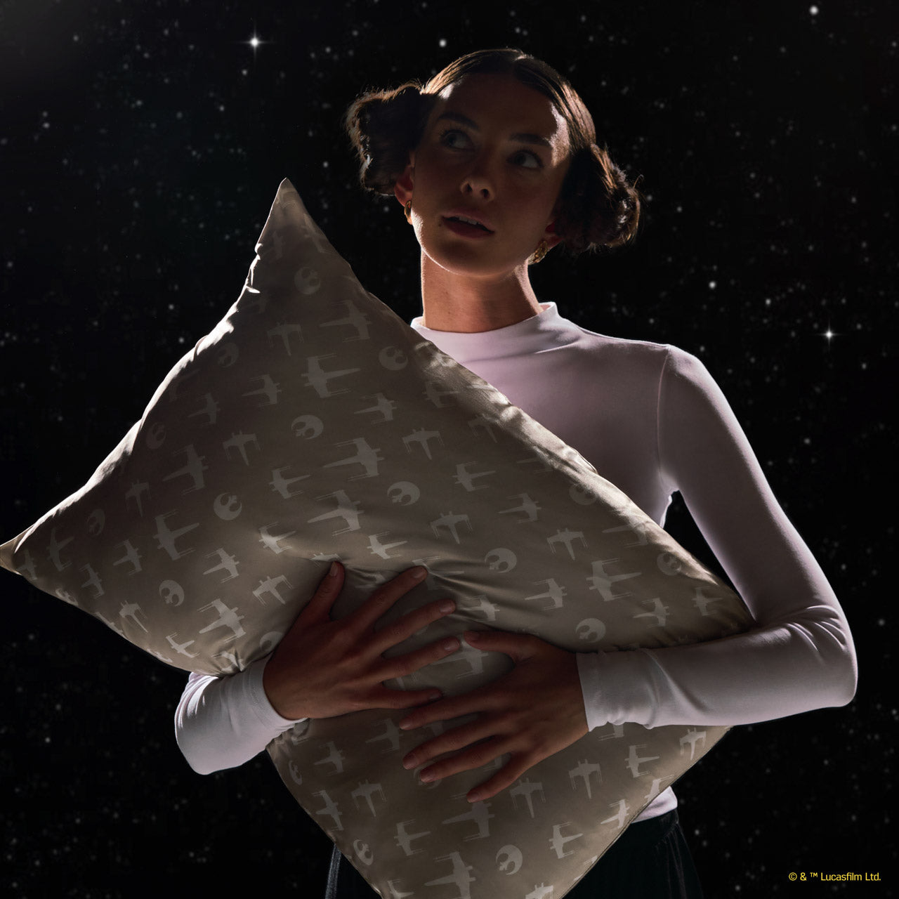 Star Wars™ & Kitsch Satin Pillowcase in Rebel Alliance 2 Pack - Image 3
