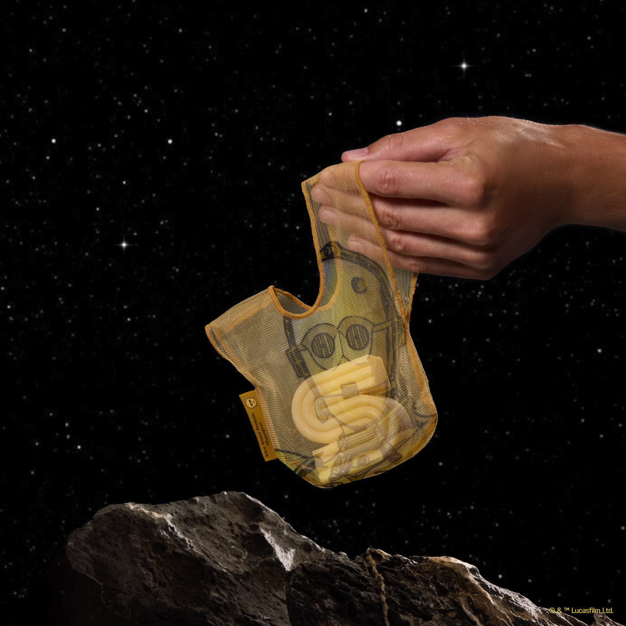 Star Wars™ & Kitsch Shampoo Bar Saver Bag - C-3PO - Image 3