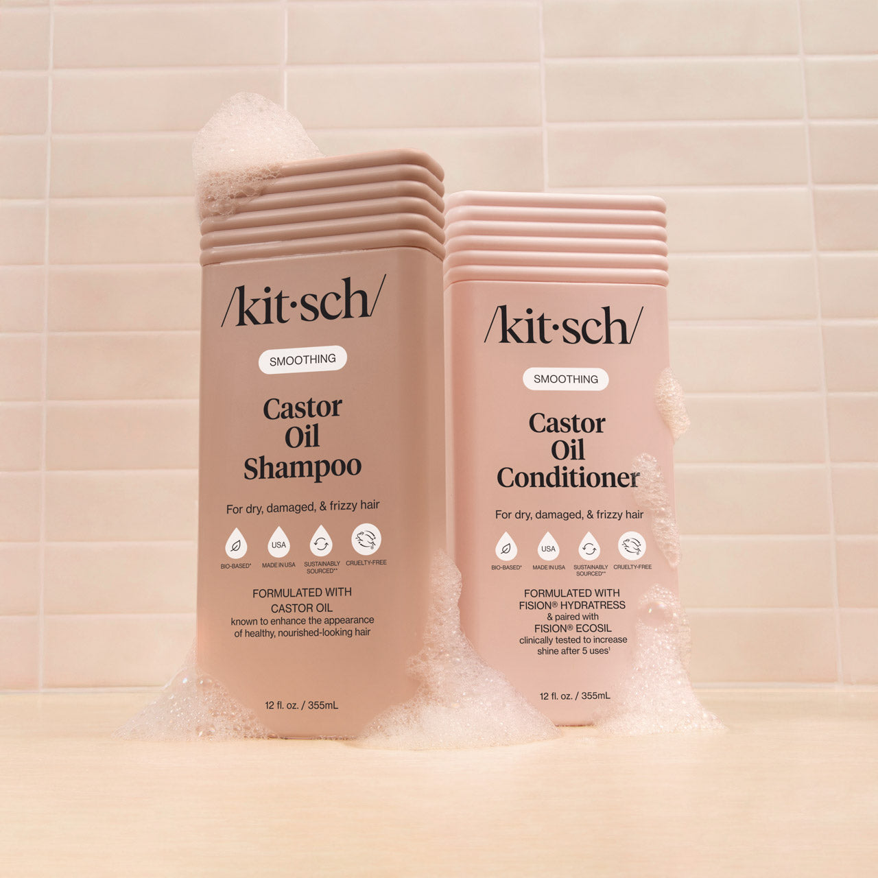 Castor Oil Nourishing Shampoo & Conditioner Combo - Image 8
