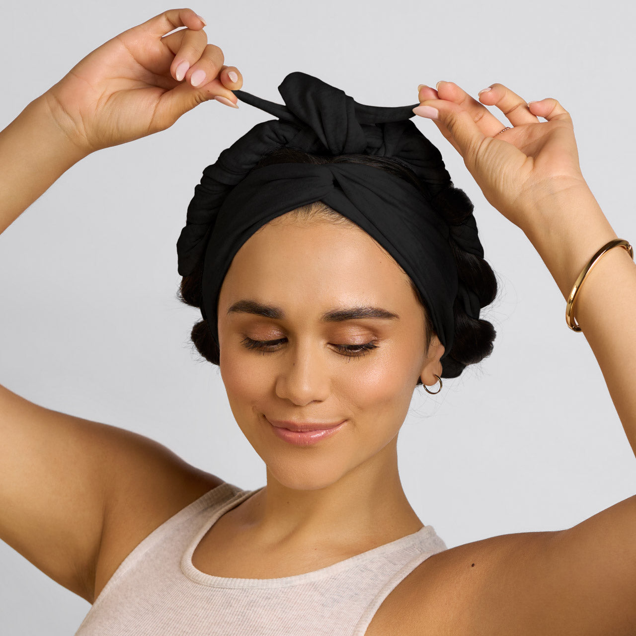 Black Set & Flow Active Curling Headband - Image 6