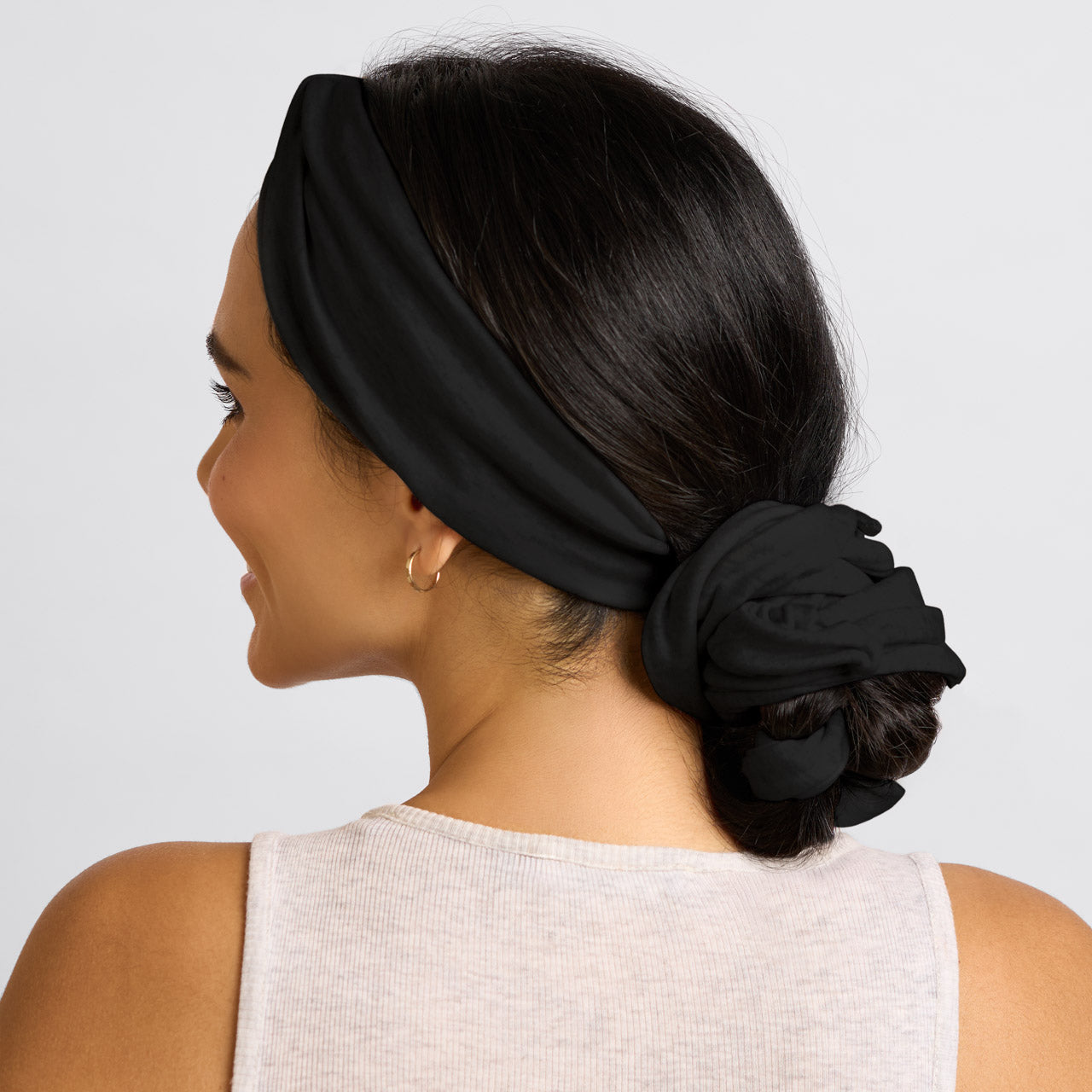 Black Set & Flow Active Curling Headband - Image 7