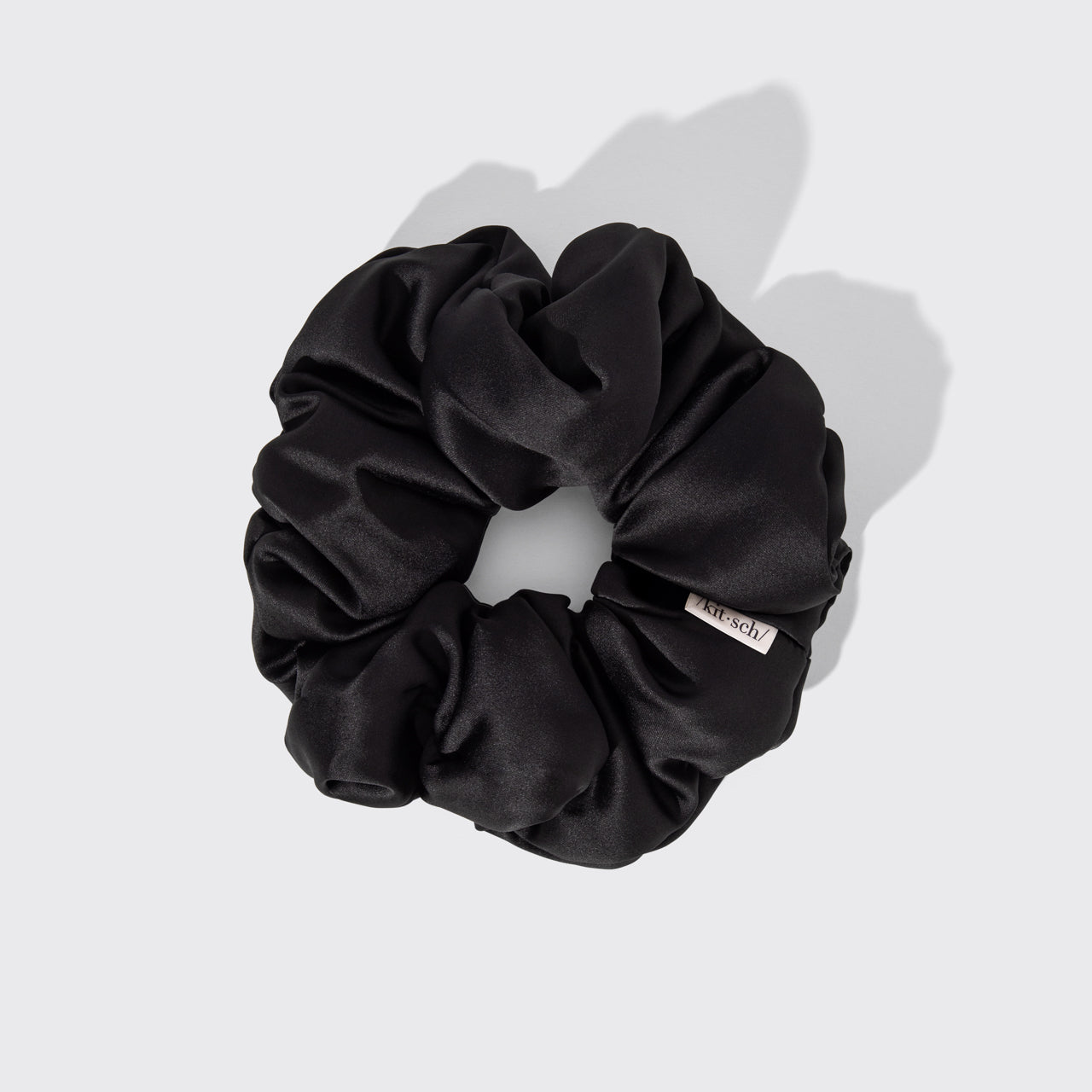 Black Satin Pillow Scrunchies® 4pc Set - Image 4