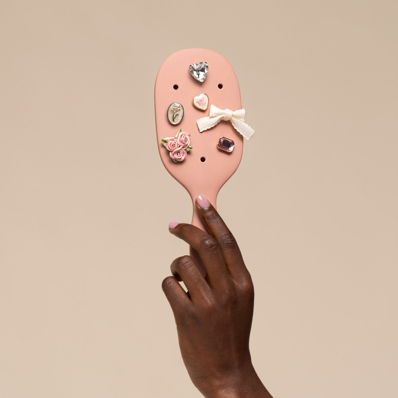 KitschPop™️ Paddle Brush in Terracotta - Image 4