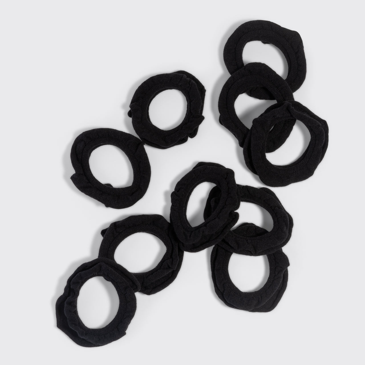 Black Petal Hair Elastics - Image 3