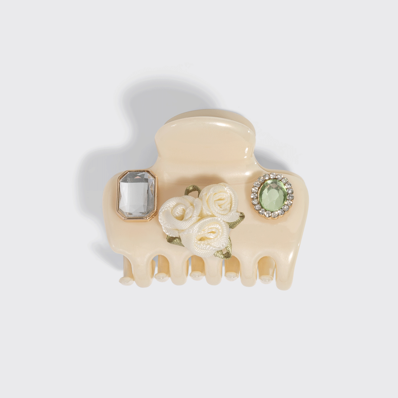 KitschPop™️ Cloud Clip & Charms in Pearlized Cream - Image 3