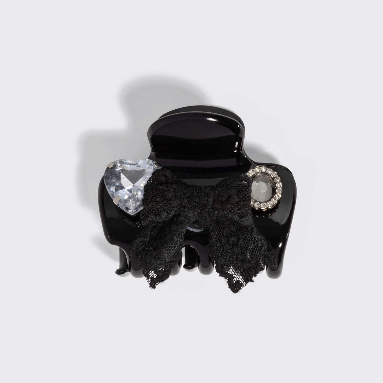 KitschPop™️ Cloud Clip & Charms in Vintage Black - Image 3