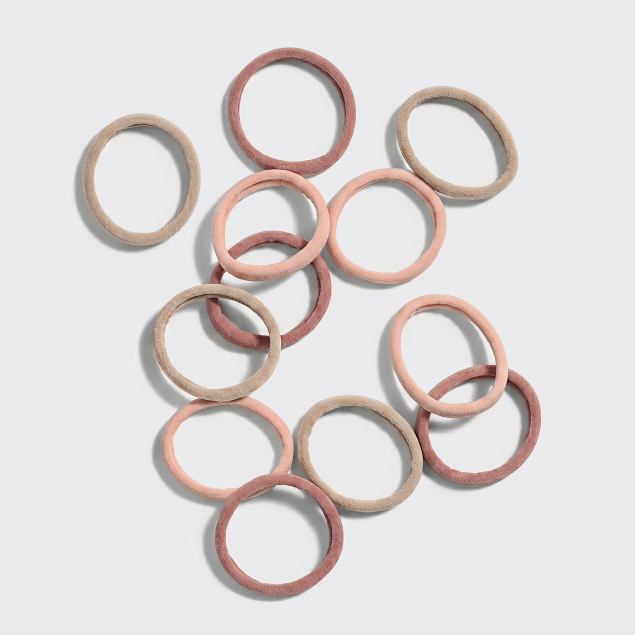 Rosewood Seamless Hair Elastics 12pc Set - Image 3