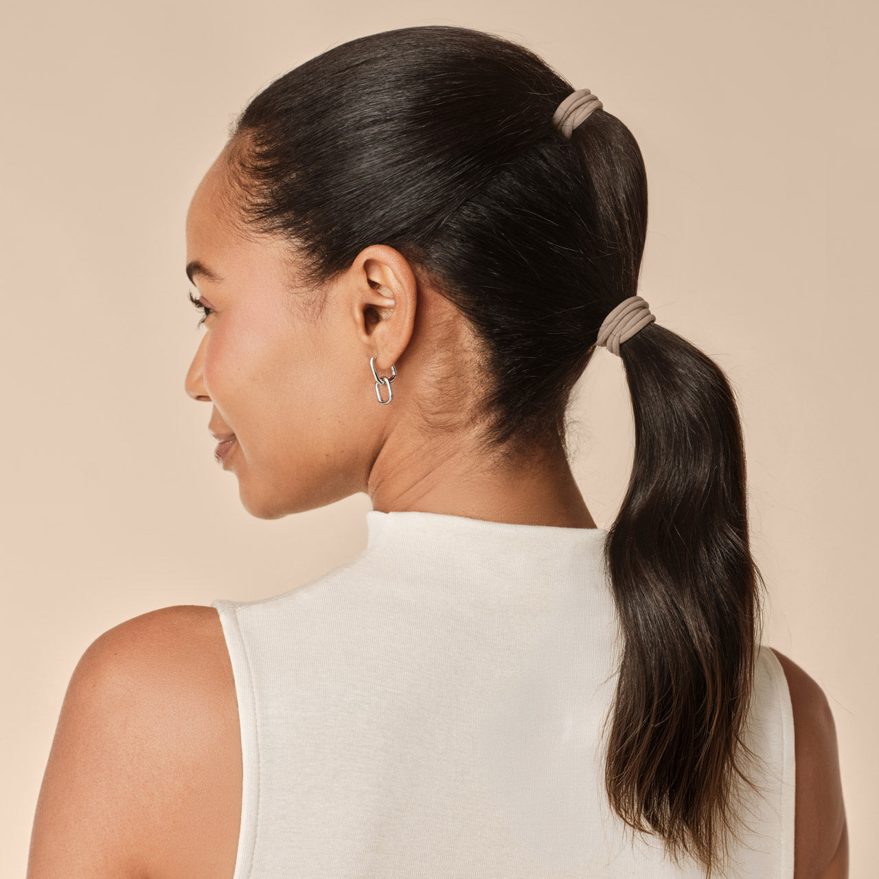 Rosewood Seamless Hair Elastics 12pc Set - Image 2