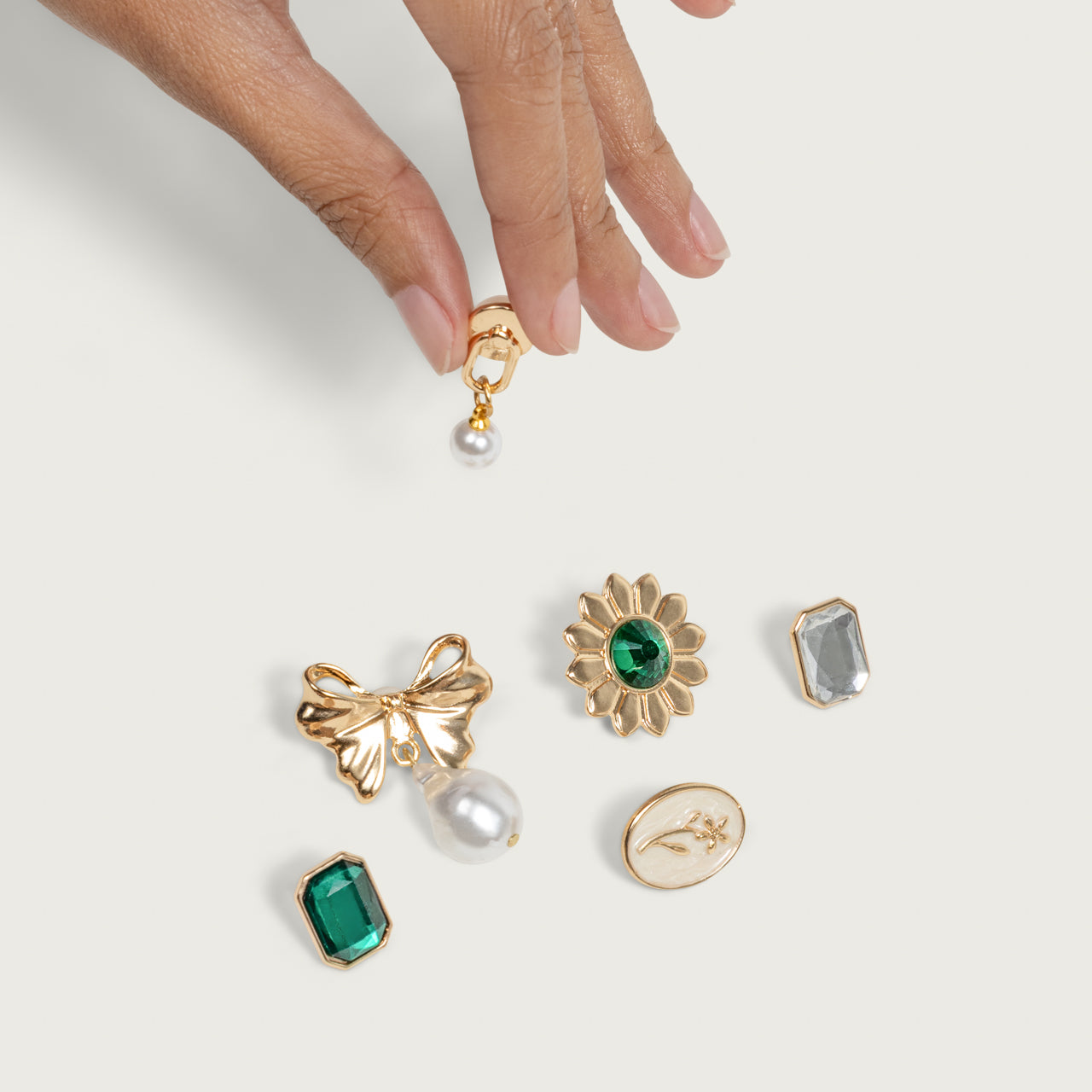 KitschPop™️ Charms in Vintage Emerald - Image 2