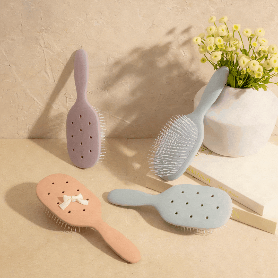 KitschPop™️ Paddle Brush in Soft Violet - Image 5