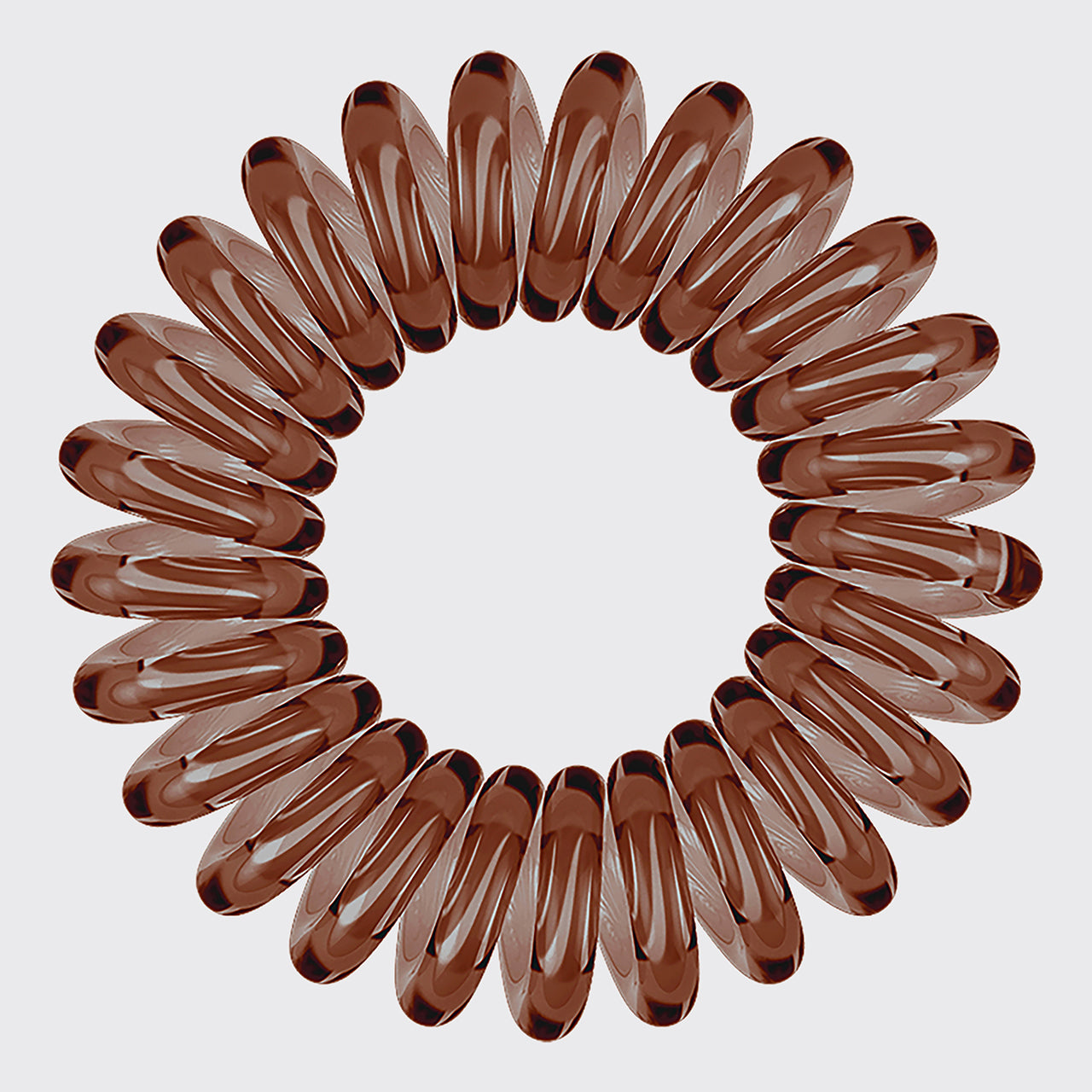 Brunette Spiral Hair Ties 8pc Set - Image 2