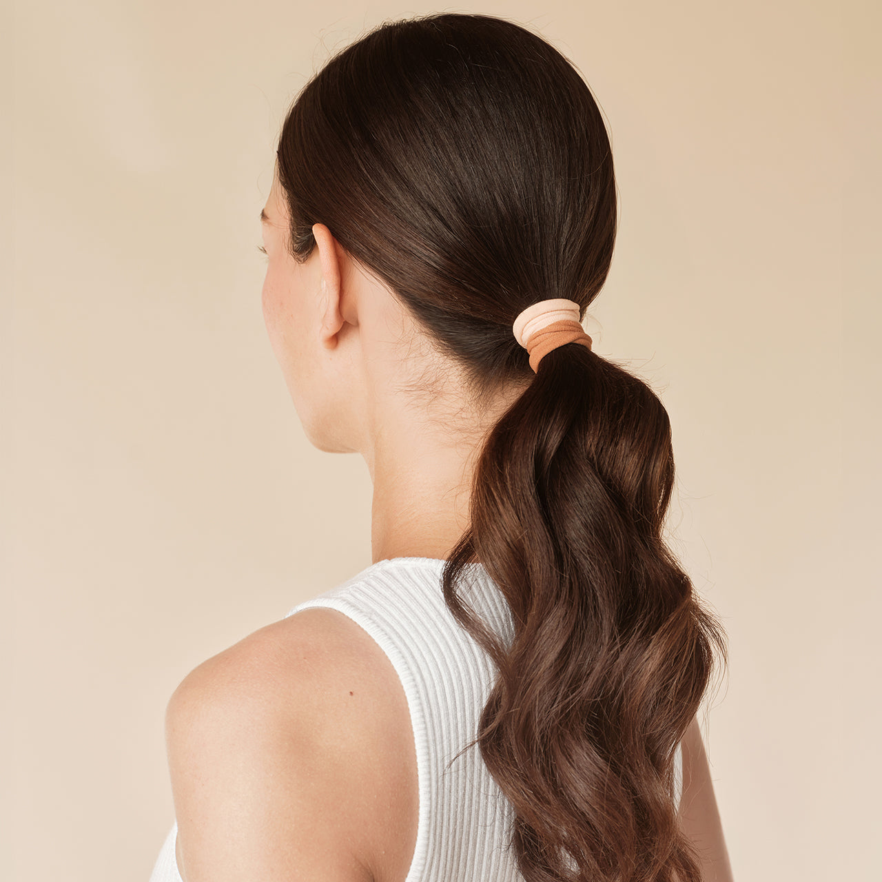 Blush Elastic Hair Ties 20pc Set - Image 3