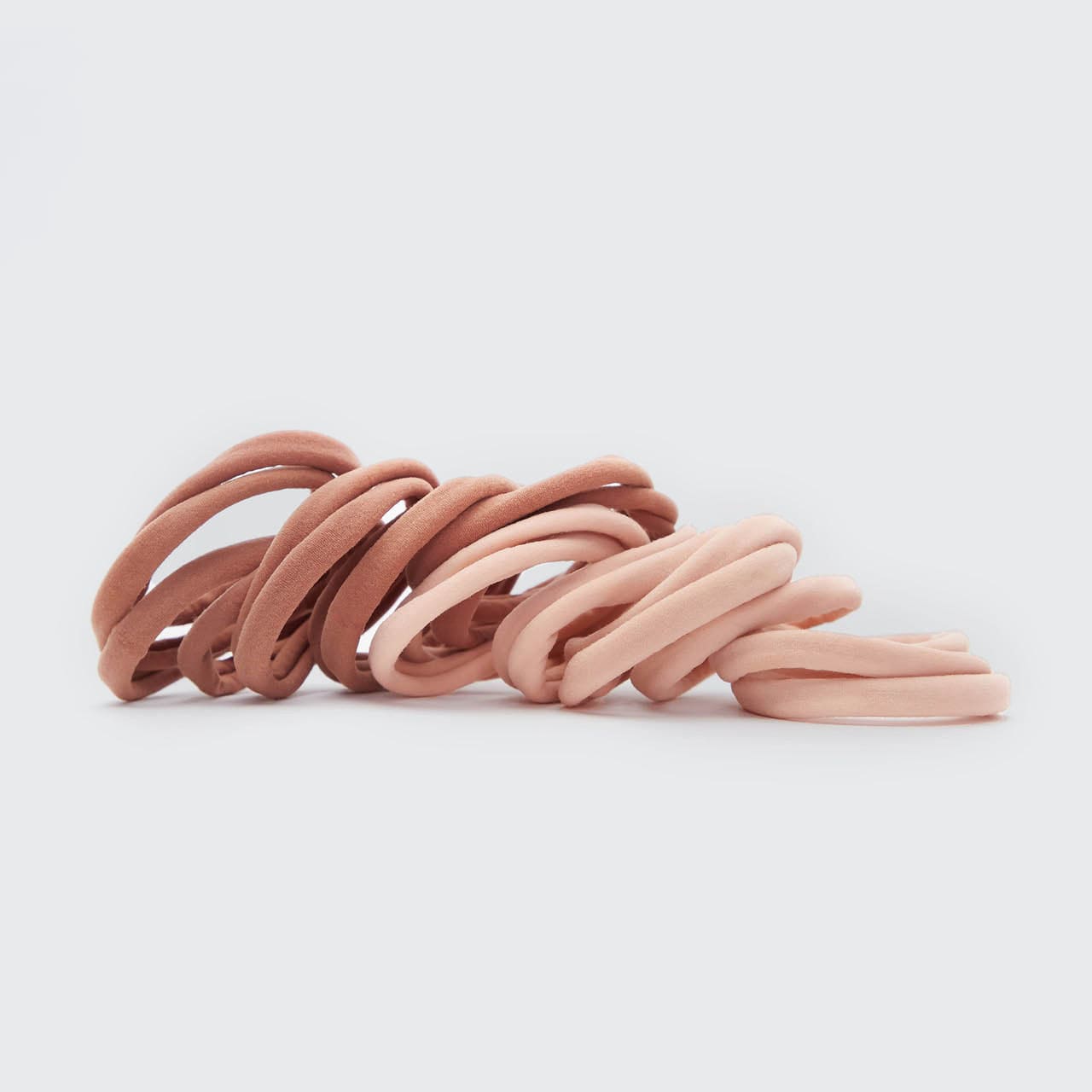 Blush Elastic Hair Ties 20pc Set - Image 4