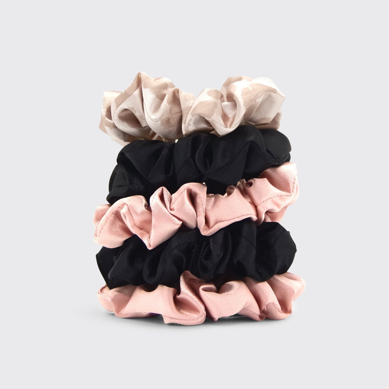 Satin Sleep Scrunchies 5pc Set - Image 4