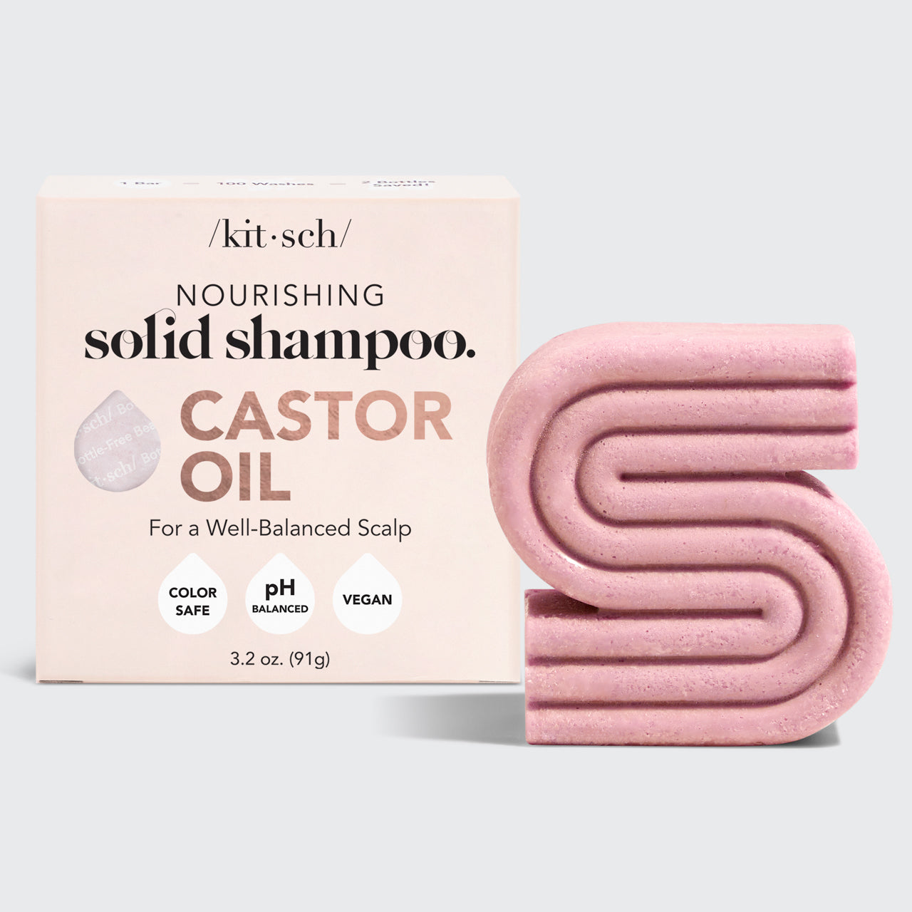 Nourishing Castor Oil Shampoo + Conditioner Caddy Bundle - Image 3