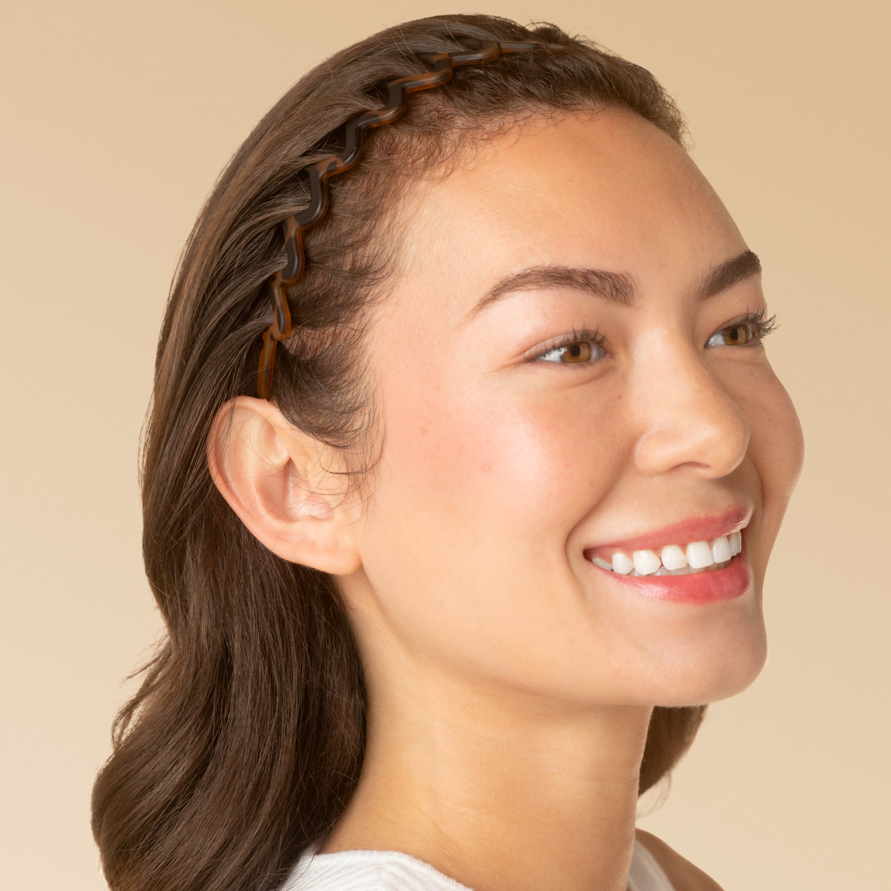 Zig Zag Headband 2pc- Black & Tort - Image 2