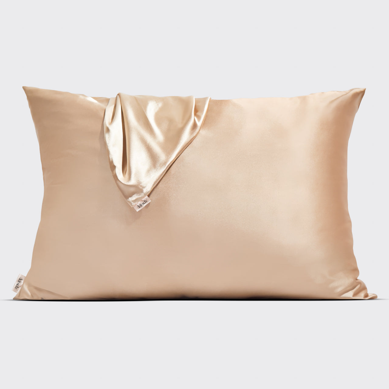 Satin Pillowcase in Champagne - Image 5