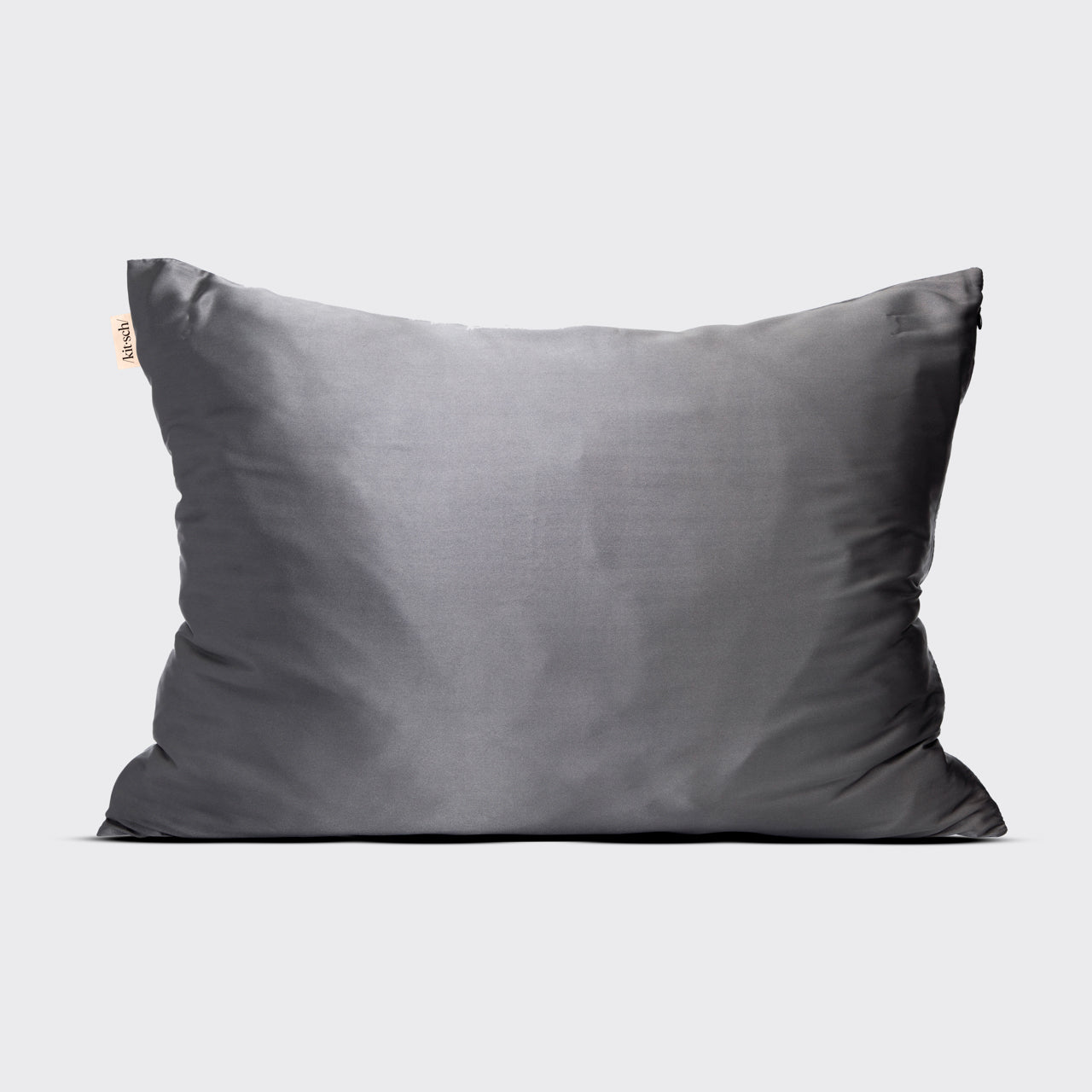 Satin Pillowcase in Charcoal - Image 3