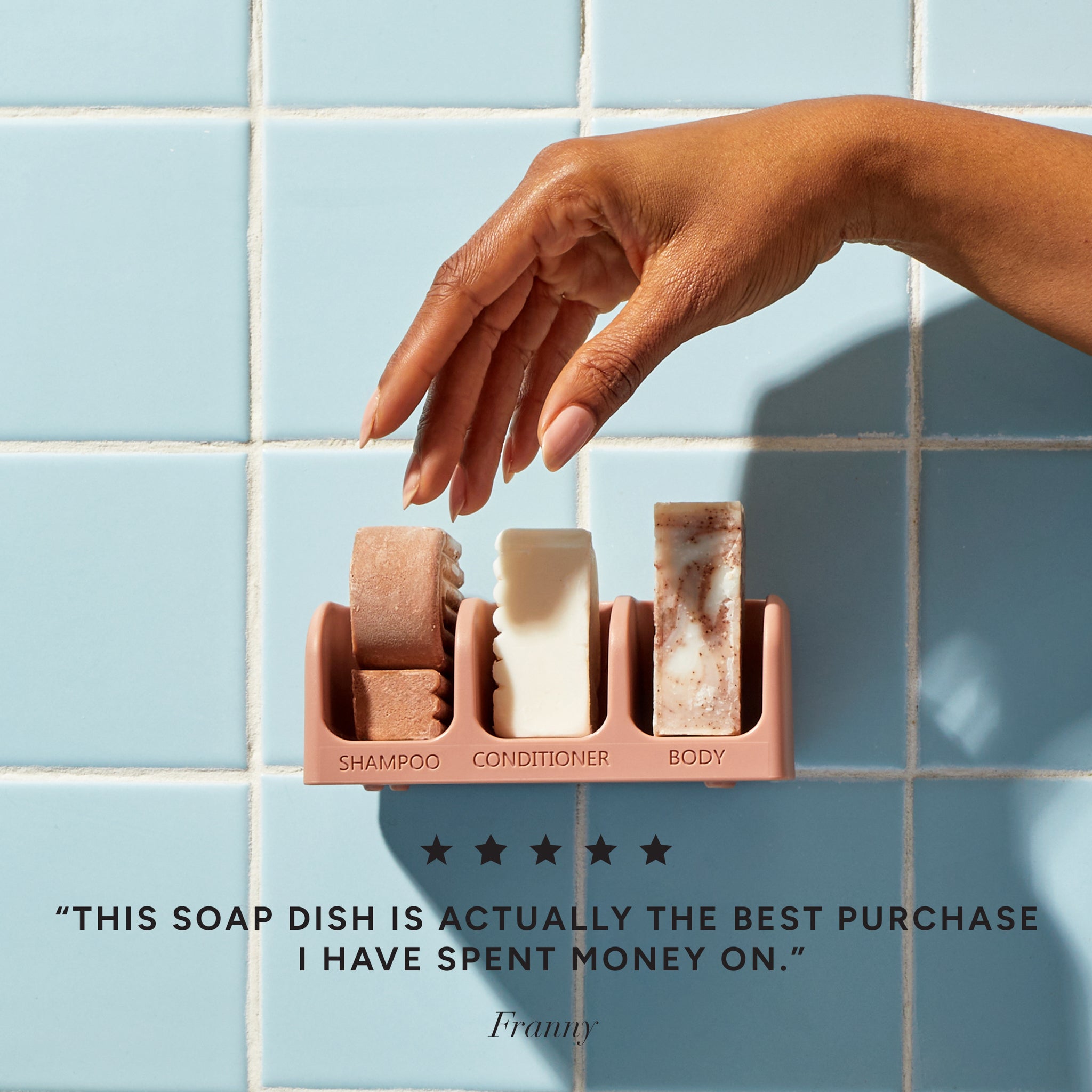 Terracotta Self-Draining Soap Dish - Image 2