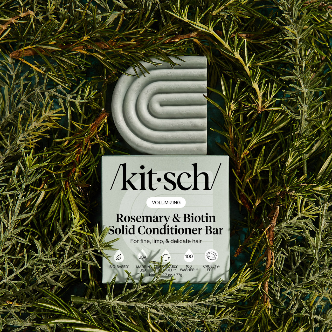 Rosemary & Biotin Volumizing Conditioner Bar - Image 6