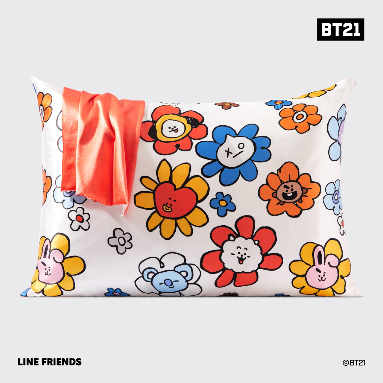 Kitsch x BT21 Satin Pillowcase in TATA - Image 2