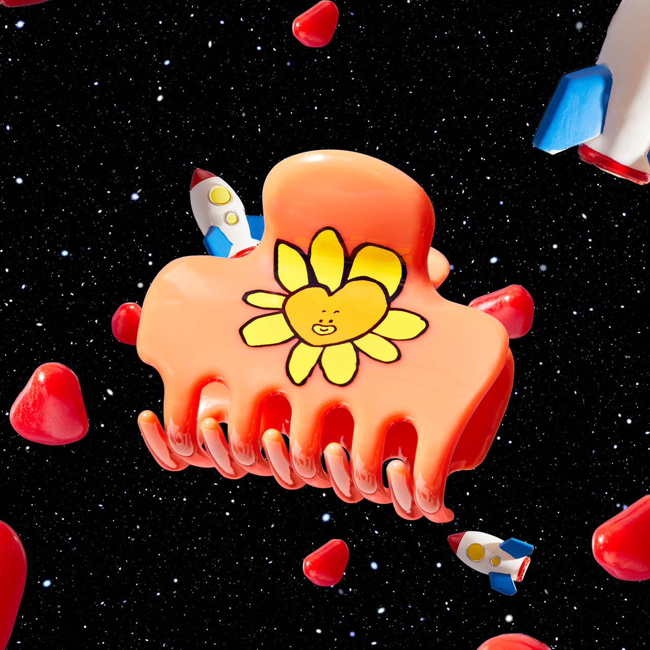 Kitsch x BT21 Cloud Claw Clip in TATA - Image 2