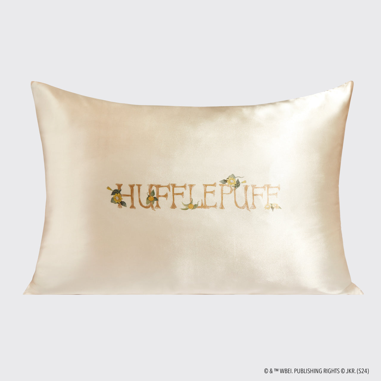 Kitsch x Harry Potter Satin Pillowcase in Hufflepuff 2 Pack - Image 2