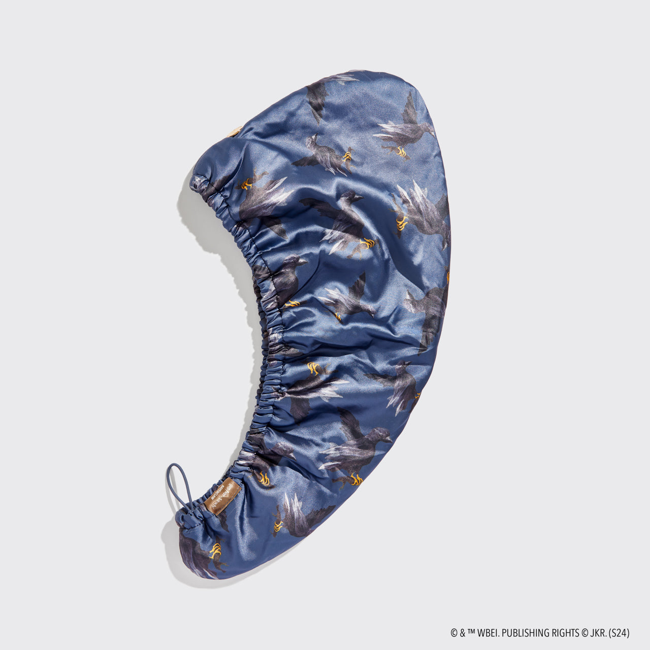 Kitsch x Harry Potter Satin Wrapped Hair Towel in Ravenclaw - Image 3