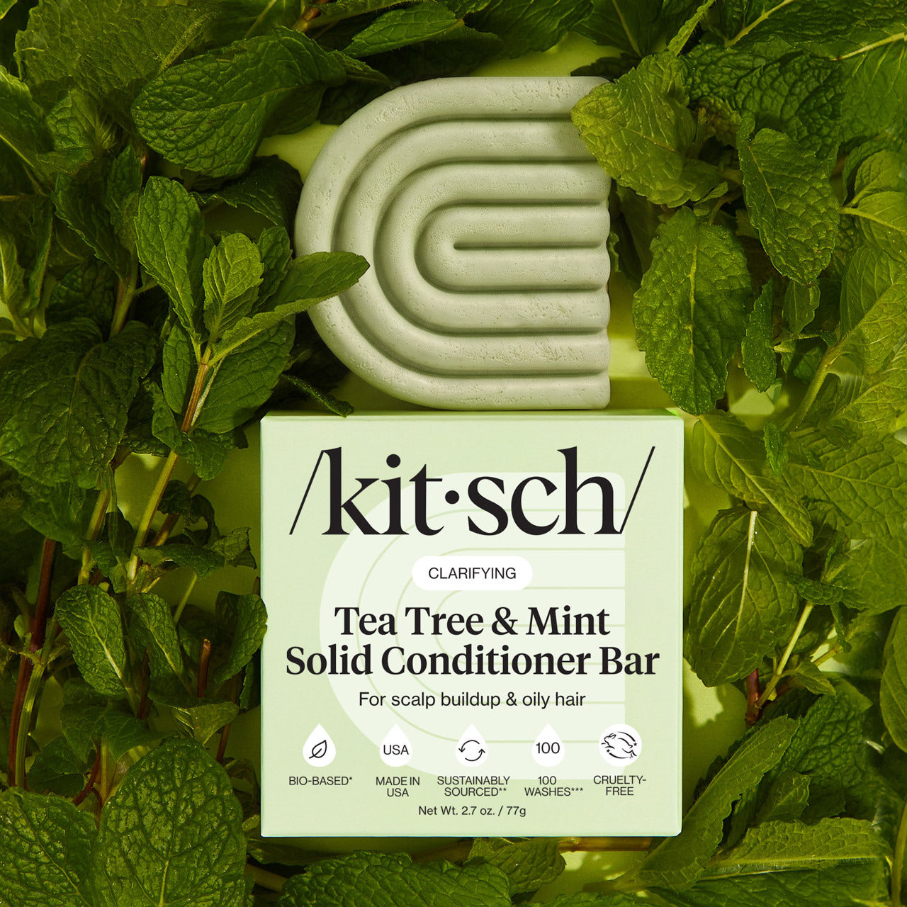 Tea Tree & Mint Clarifying Conditioner Bar - Image 4