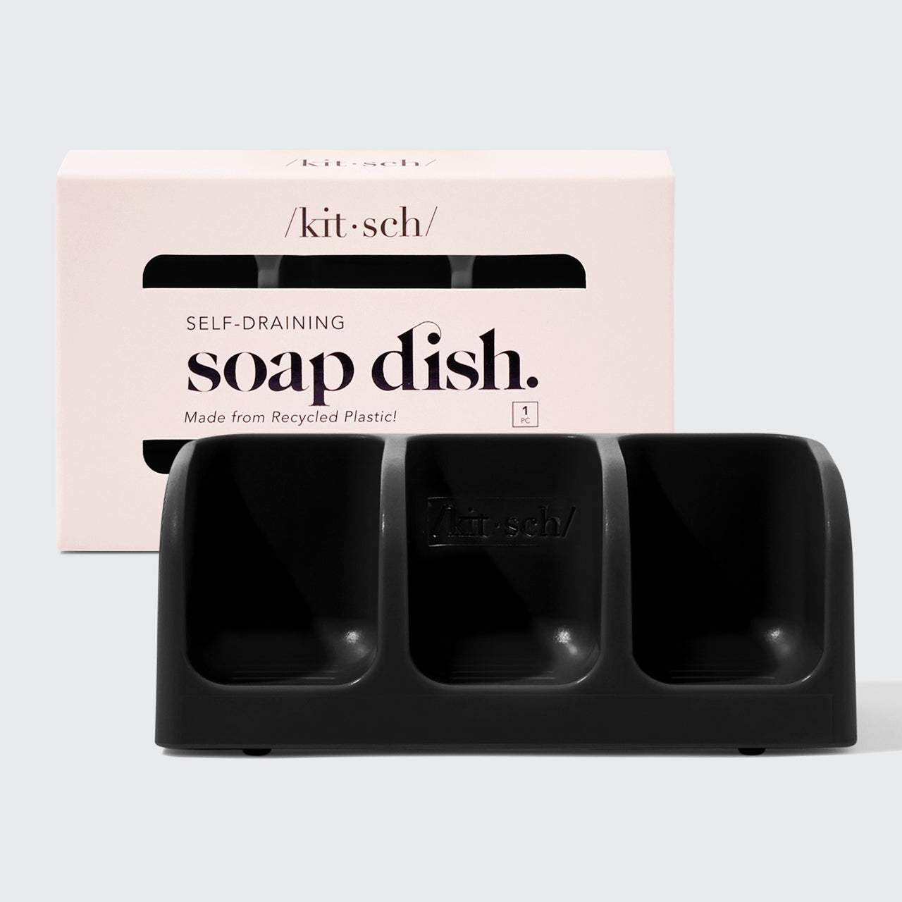 Volumizing Rosemary Black Self Draining Soap Dish Bundle - Image 4