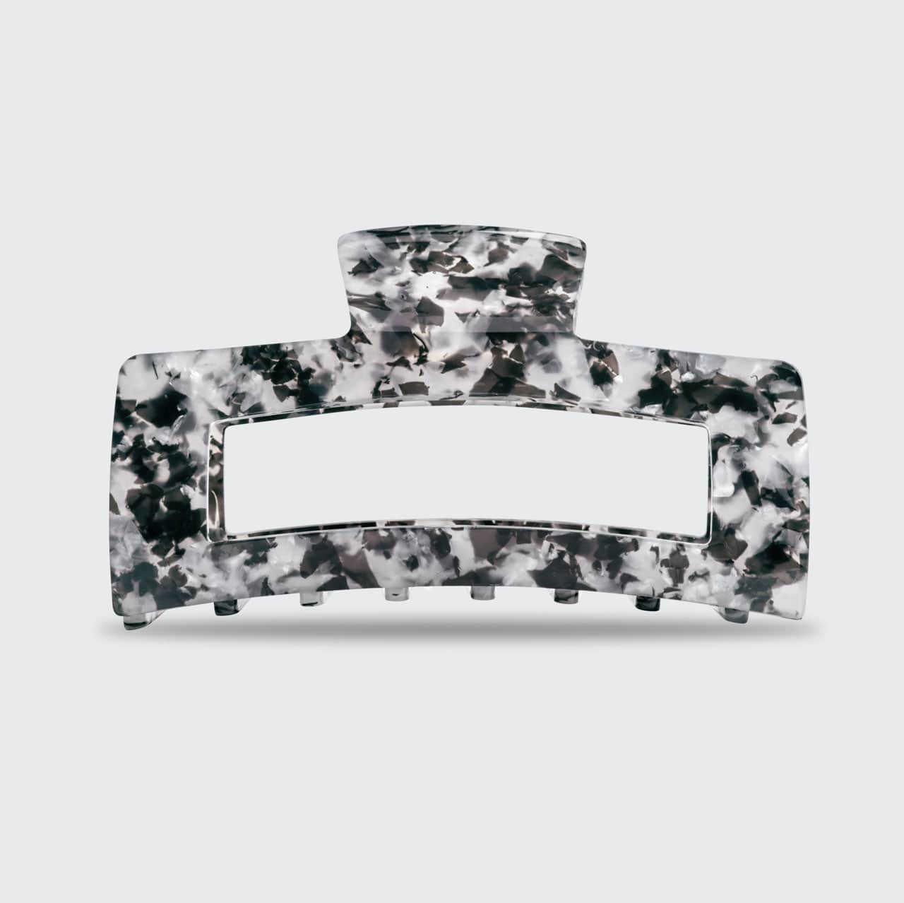 Black Marble Jumbo Claw Clip - Image 3