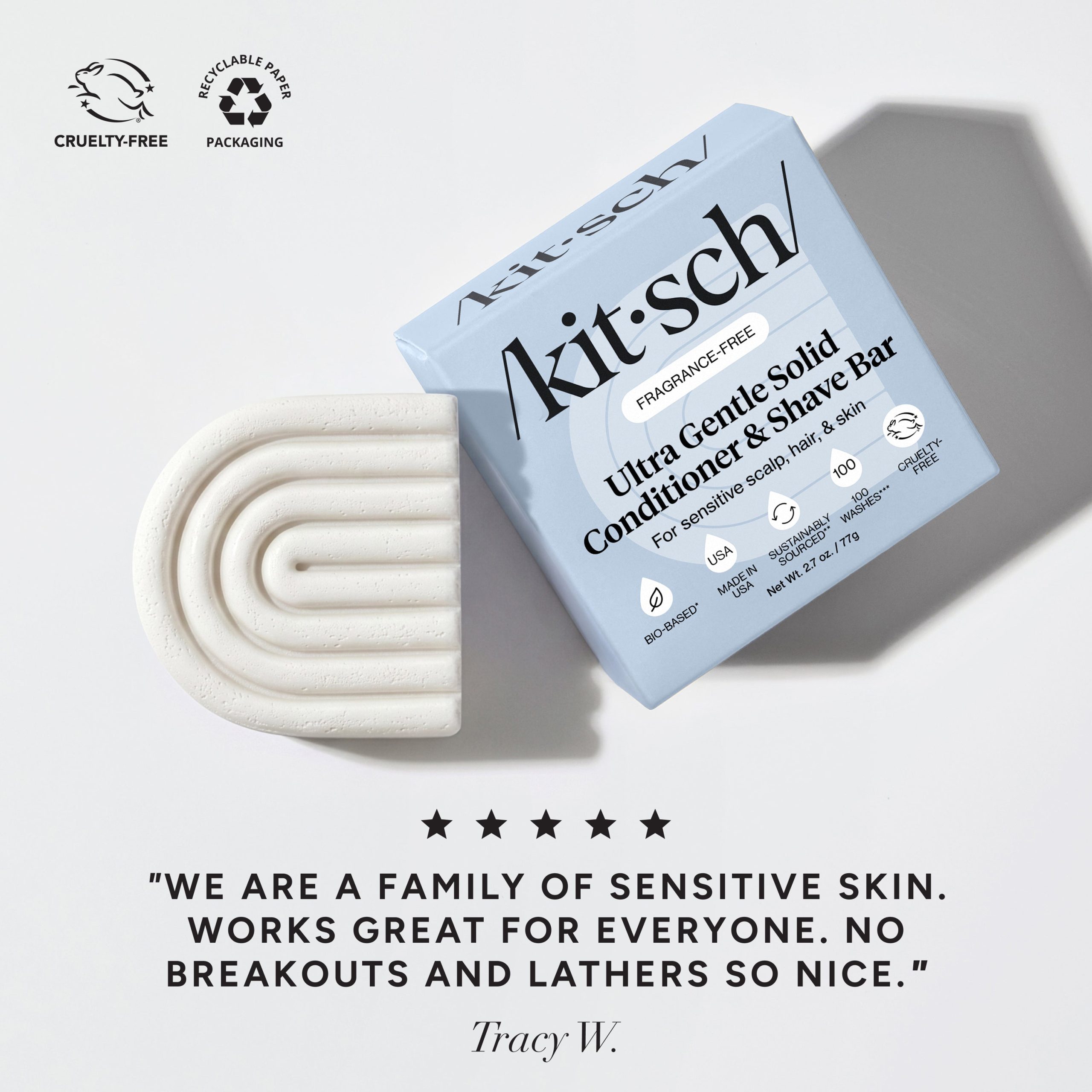 Ultra Sensitive Conditioner & Shave Bar - Image 2
