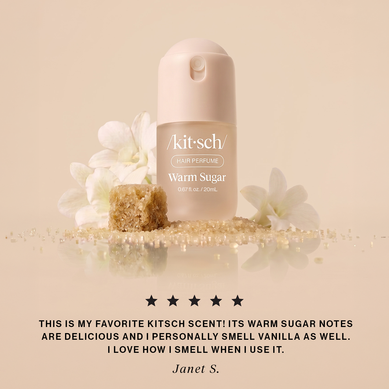Warm Sugar Mini Hair Perfume - 20 mL - Image 2