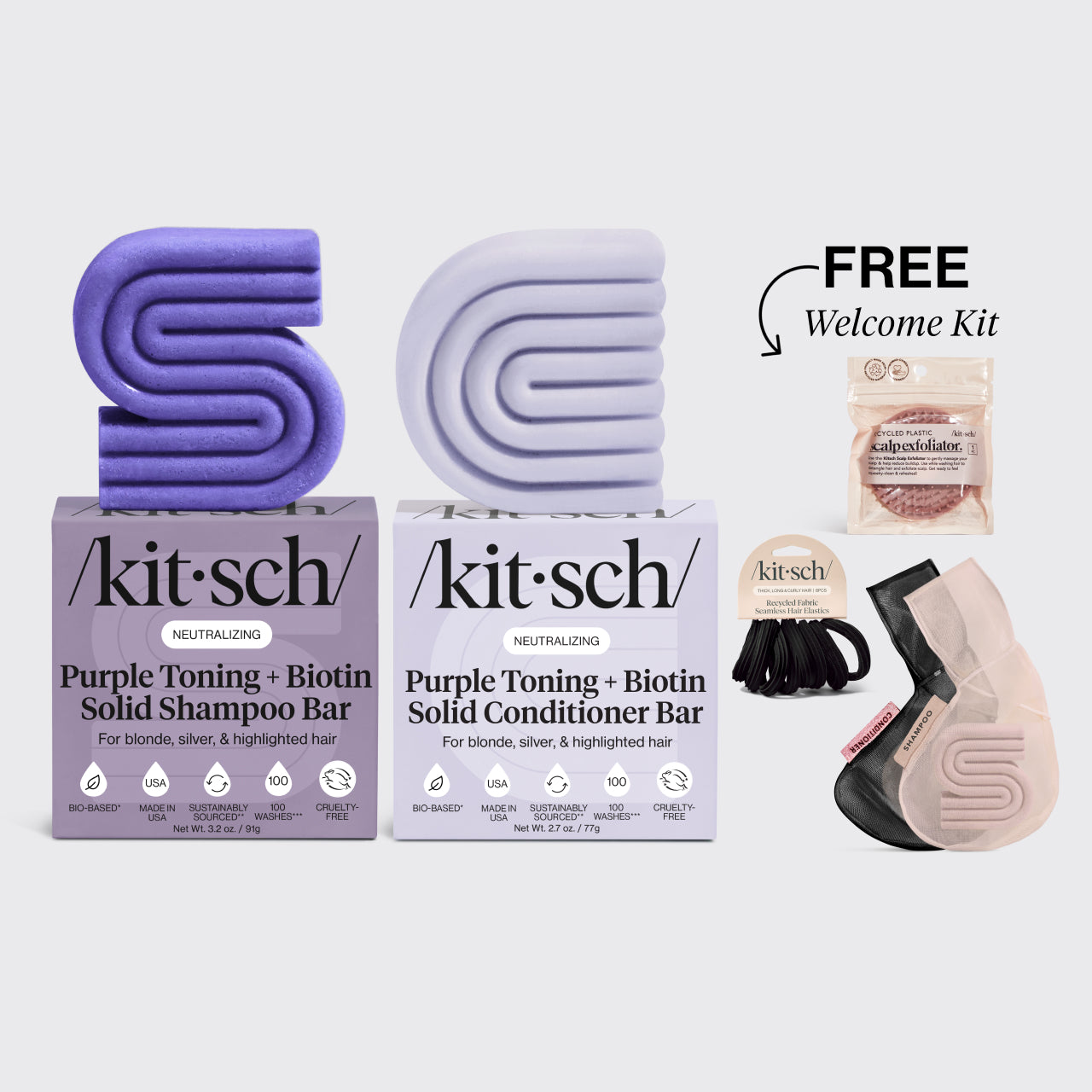 Shampoo & Conditioner Combo with Free Welcome Kit - Image 3