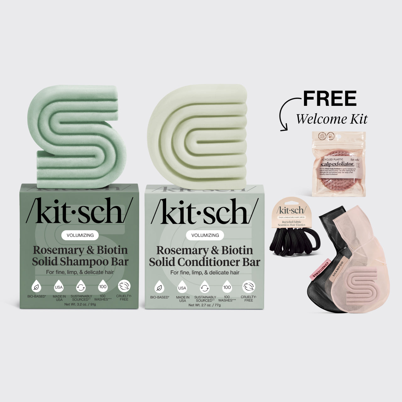 Shampoo & Conditioner Combo with Free Welcome Kit - Image 2