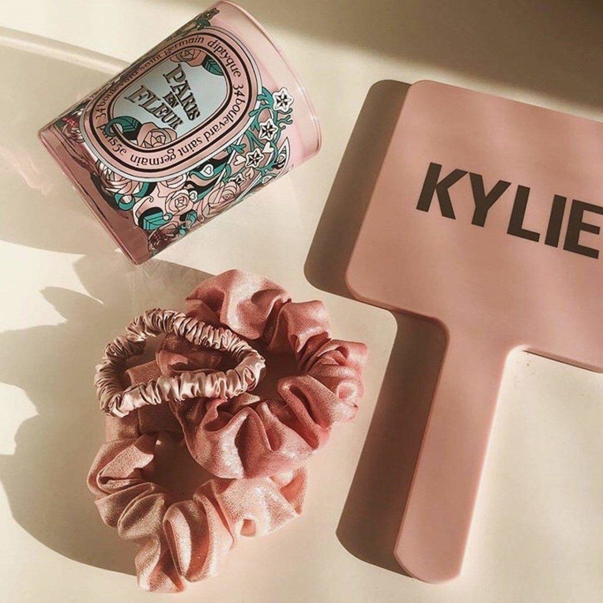 Satin Sleep Scrunchies - Blush - Image 5