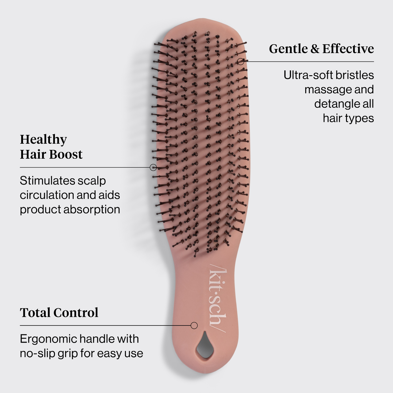 Scalp Renewal Brush in Terracotta - Image 2